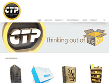 Tablet Screenshot of ctpboxes.com